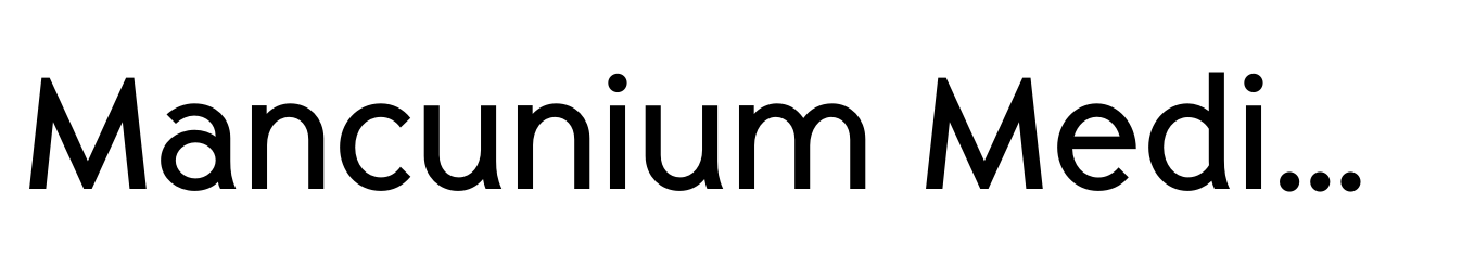 Mancunium Medium